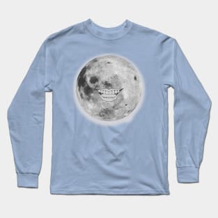 smiling moon Long Sleeve T-Shirt